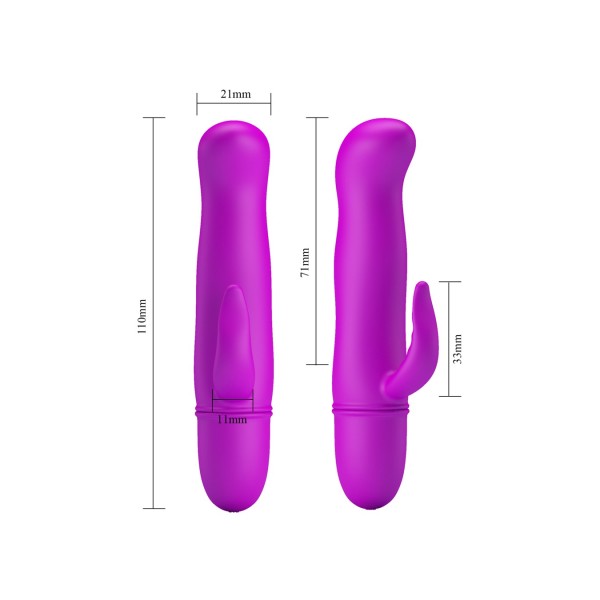 Mini wibrator Blithe 11cm Pretty Love