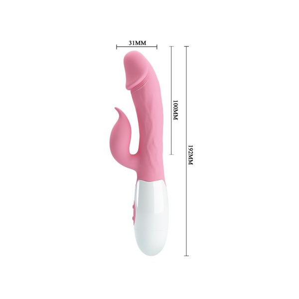 Wibrator do punktu G Peter 19,2cm Pretty Love