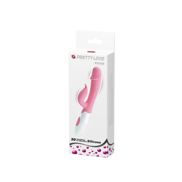 Wibrator do punktu G Peter 19,2cm Pretty Love