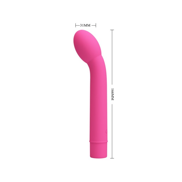 Wibrator do punktu G Logan 16,6cm Pretty Love