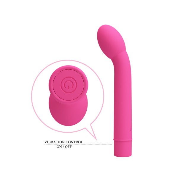 Wibrator do punktu G Logan 16,6cm Pretty Love