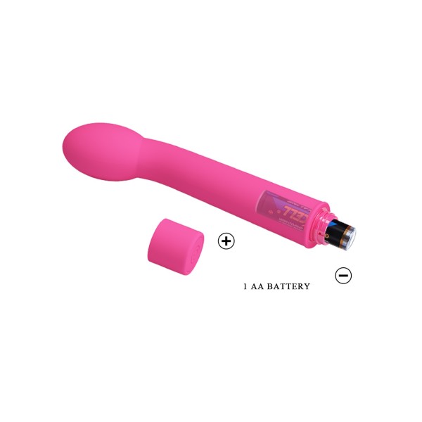 Wibrator do punktu G Logan 16,6cm Pretty Love