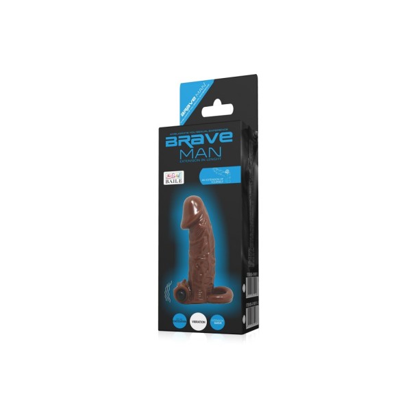 Nakładka na penisa Brave Man 15cm LyBaile
