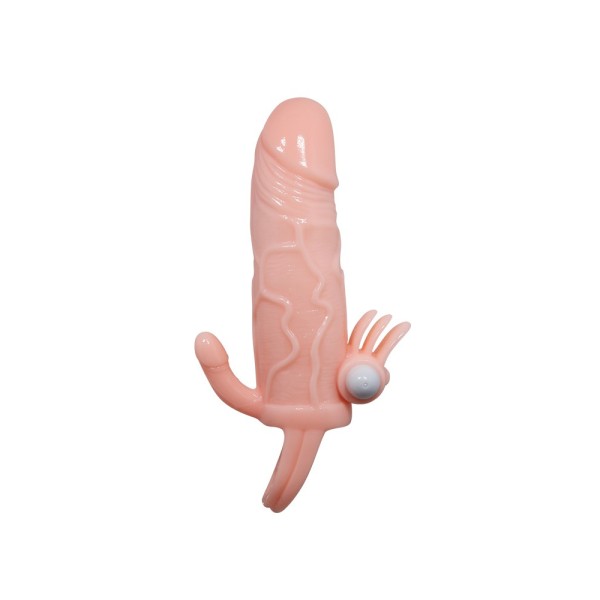 Nakładka z wibracjami Brave Men 14cm LyBaile
