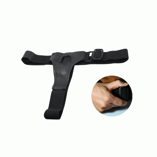Uprząż z dildo z wibracjami 15cm Lybaile