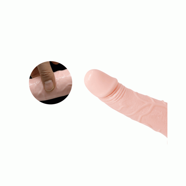 Uprząż z dildo z wibracjami 15cm Lybaile