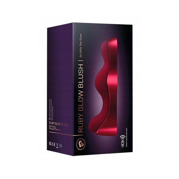 Ekskluzywny wibrator do punktu G Ruby Glow Blush