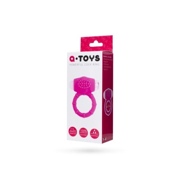 Pierścień na penisa z wibracjami A-TOYS