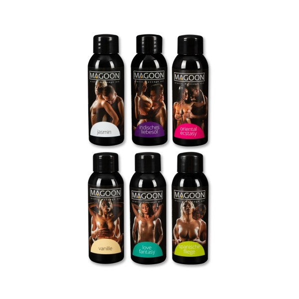 Zestaw olejków do masażu 6 x50ml Magoon