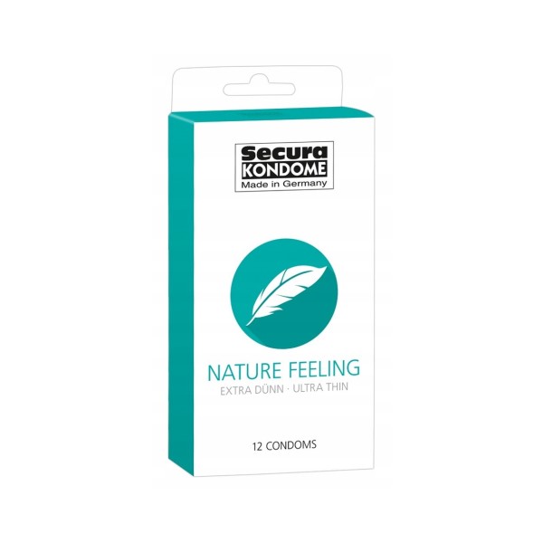 Prezerwatywy Nature Feeling bardzo cienkie 12 szt. Secura