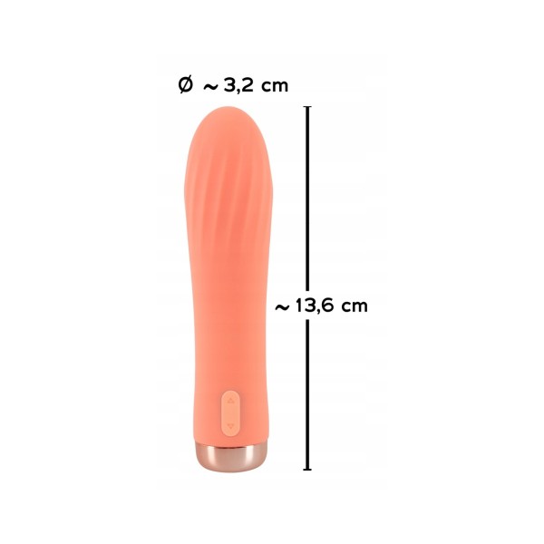 Mini wibrator Peachy 13,6cm