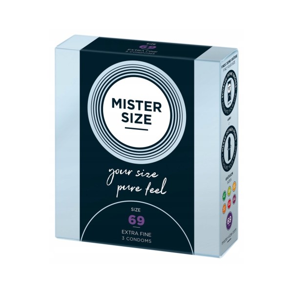 Prezerwatywy 69 mm 36 szt. Mister Size