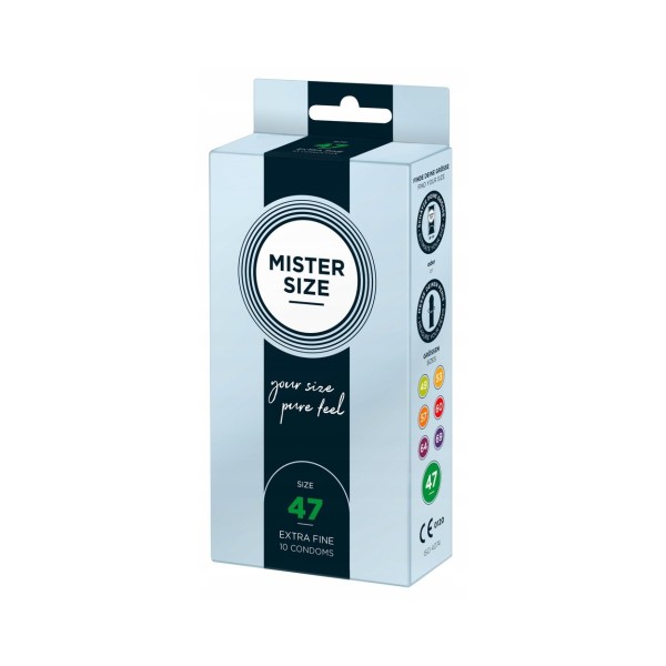 Prezerwatywy WEGAN Mister SIZE 47mm ULTRA 36 sztuk
