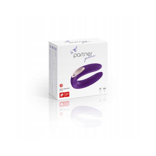 Masażer Satisfyer Double Plus fioletowy