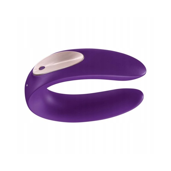 Masażer Satisfyer Double Plus fioletowy