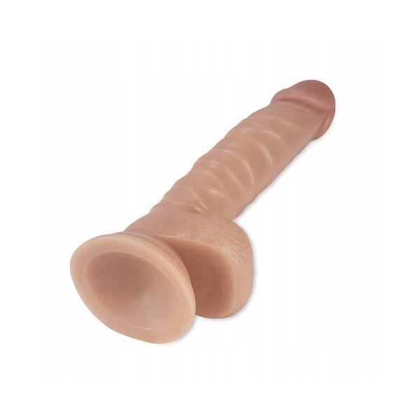 Naturalny Penis Dildo 22cm z pilotem wibracje