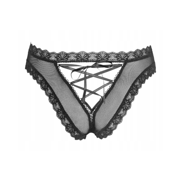 Sznurowane figi damskie Cottelli XL