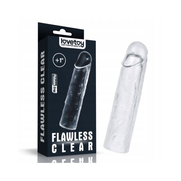 Nakładka na penisa Flawless 15,5 cm