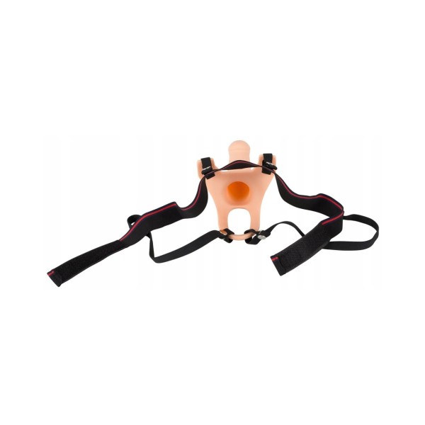 Silikonowy Strap-on + 5cm