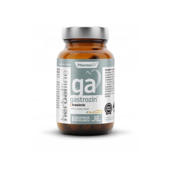 Herballine Gastrozin™ trawienie 60 kapsułek