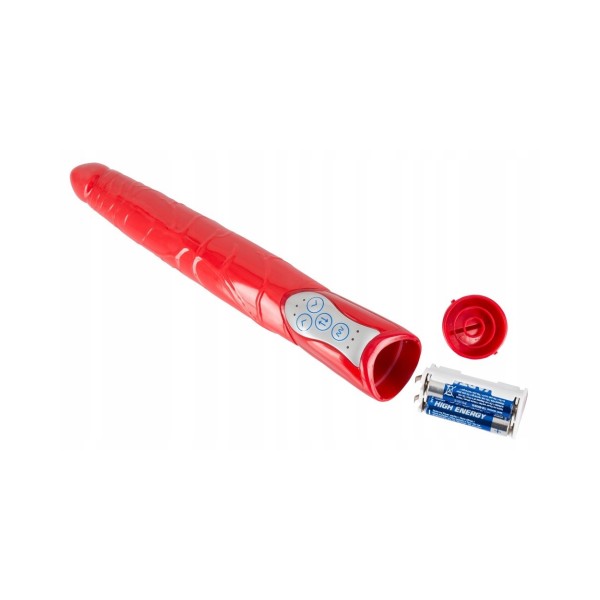 Wibrator posuwisty Red Push! Czerwony
