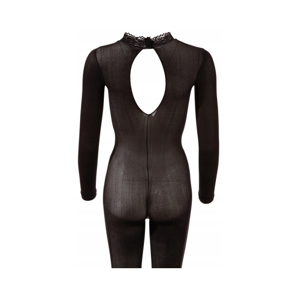 Catsuit with Lace Collar XL/XXL