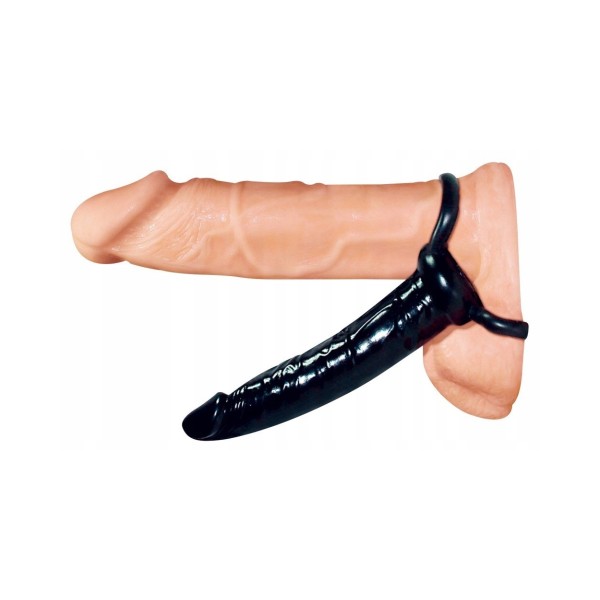 Dildo analne z pierścieniem Anal Special 16 cm czarne