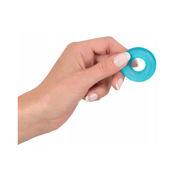 Pierścień Stretchy Cockring Frosted Blue