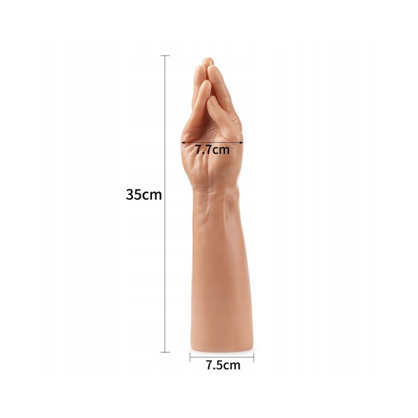 Dildo w kształcie ręki Magic Hand 36cm Lovetoy