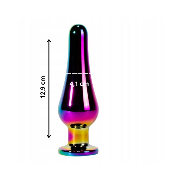 Korek analny Secret Shine Rainbow 12,9cm X-MEN