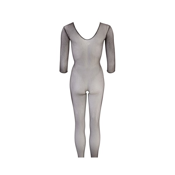 Czarny catsuit, długi rękaw S-L