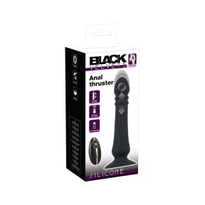 Wibrator analny 19,50-20,5 cm Black Velvets