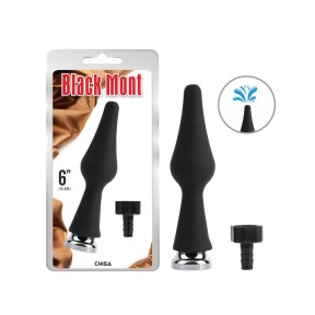 Końcówka do prysznica analnego Black Mont 15,3cm Chisa