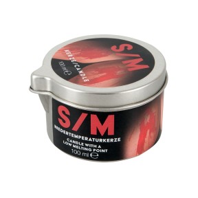 Świeca S/M w puszce czerwona 100 ml