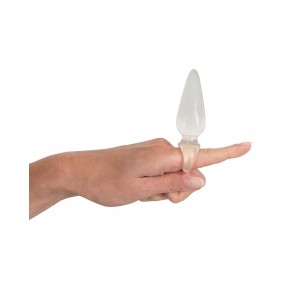 Mini Korek analny dla początkujących na palec 5 cm